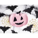 Papierdekoration Halloween Spinnennetz gold