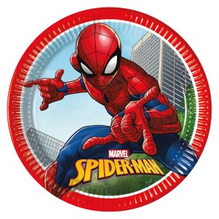 Pappteller Spider-Man Crime Fighter