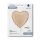 Folienballon Herz Satin Nude