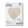 Folienballon Herz Satin Cream