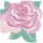 Serviette Rose, FSC MIX