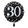 Folienballon Zahl 30 Sparkling Birthday