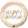 Folienballon Birthday Metallic Dots