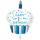 Folienballon 1st Birthday Cupcake boy