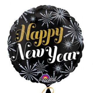 Folienballon Pizazz New Year
