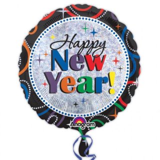 Folienballon HNY Cheers to a New Year*
