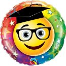 Folienballon Graduation Smiley*