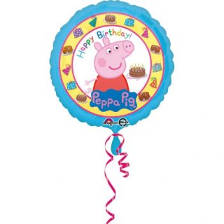 Folienballon Peppa Pig Birthday