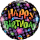 Folienballon Birthday - Youre How Old?