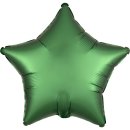 Folienballon Stern Emerald satin luxe