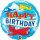 Folienballon Flugzeuge Happy Birthday